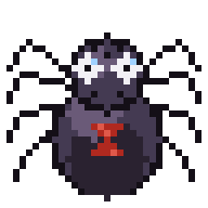 Black widow spider